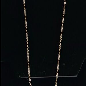 Classic Gold Necklace with Polished‎ Finish